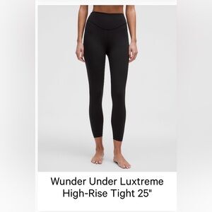 Never worn. lululemon Black Leggings